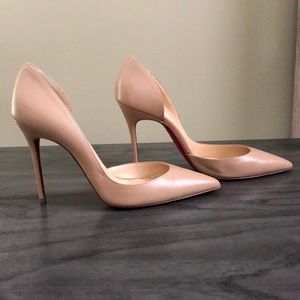 Christian Louboutin Nude Iriza heels